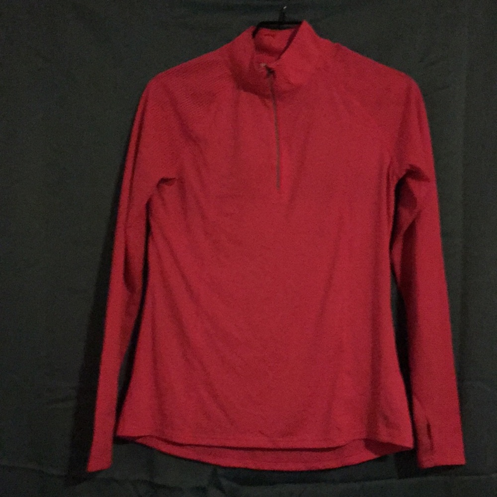 Neon pink thin athletic sweater